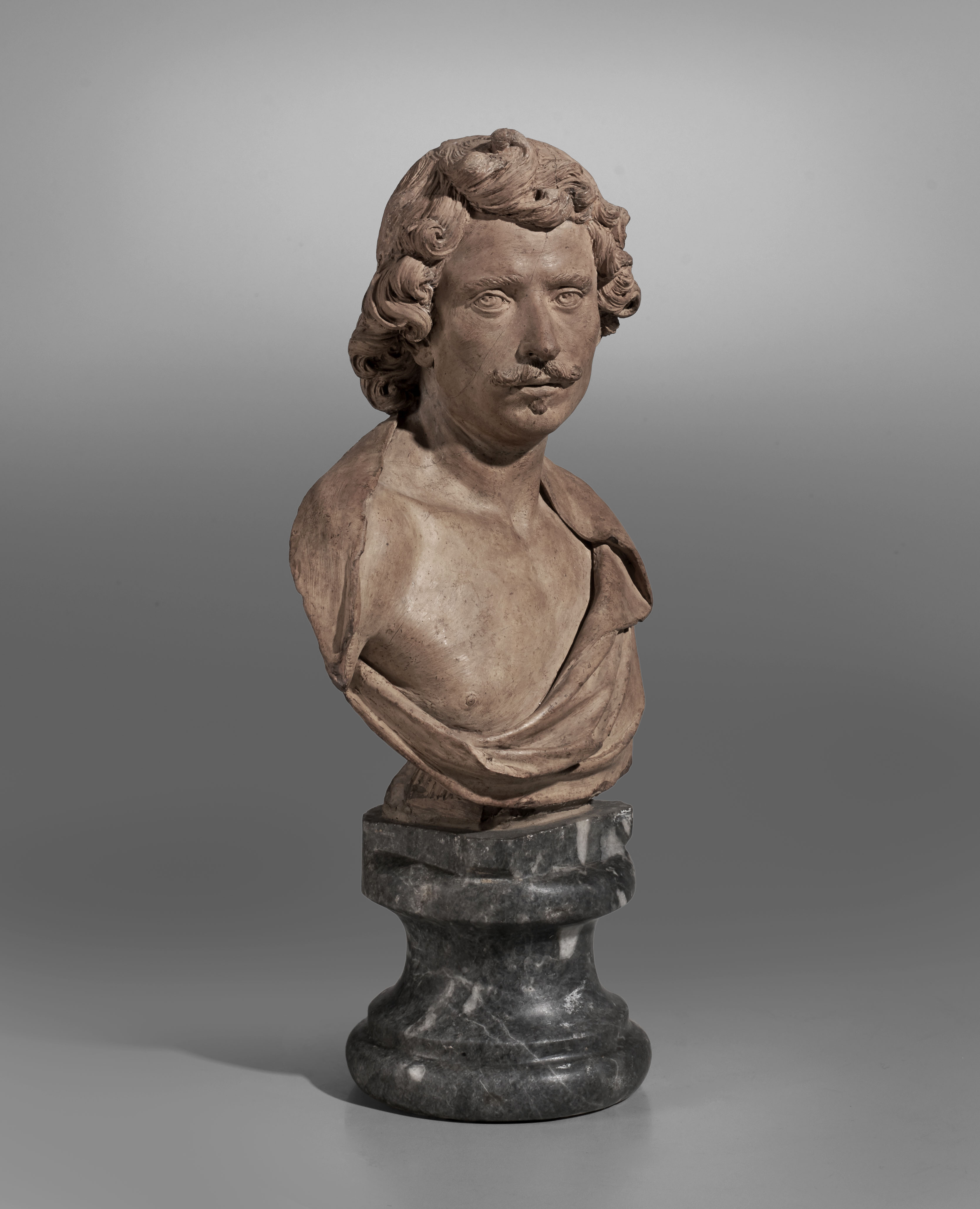 Bust of Nicolas Poussin (1594 - 1665) Slider Image 2